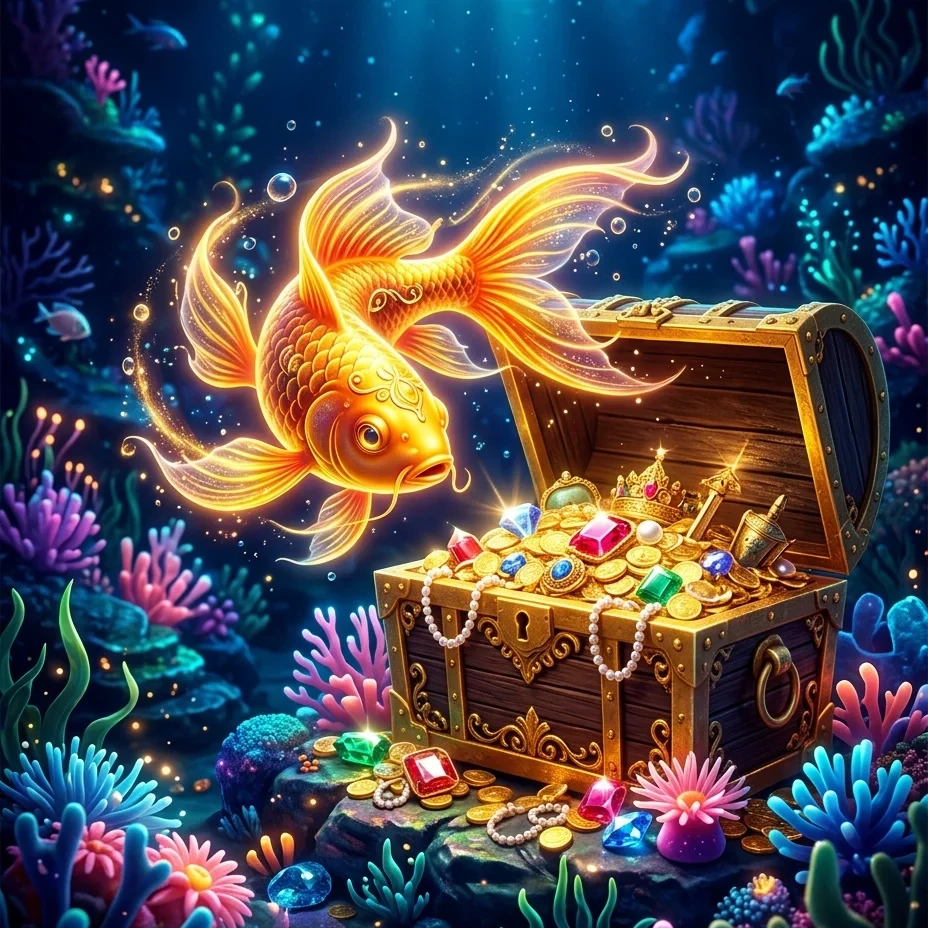 Golden Fish slot på Holyluck Casino