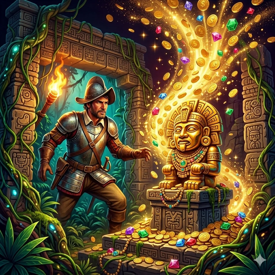 Gonzos Quest slot på Holyluck Casino