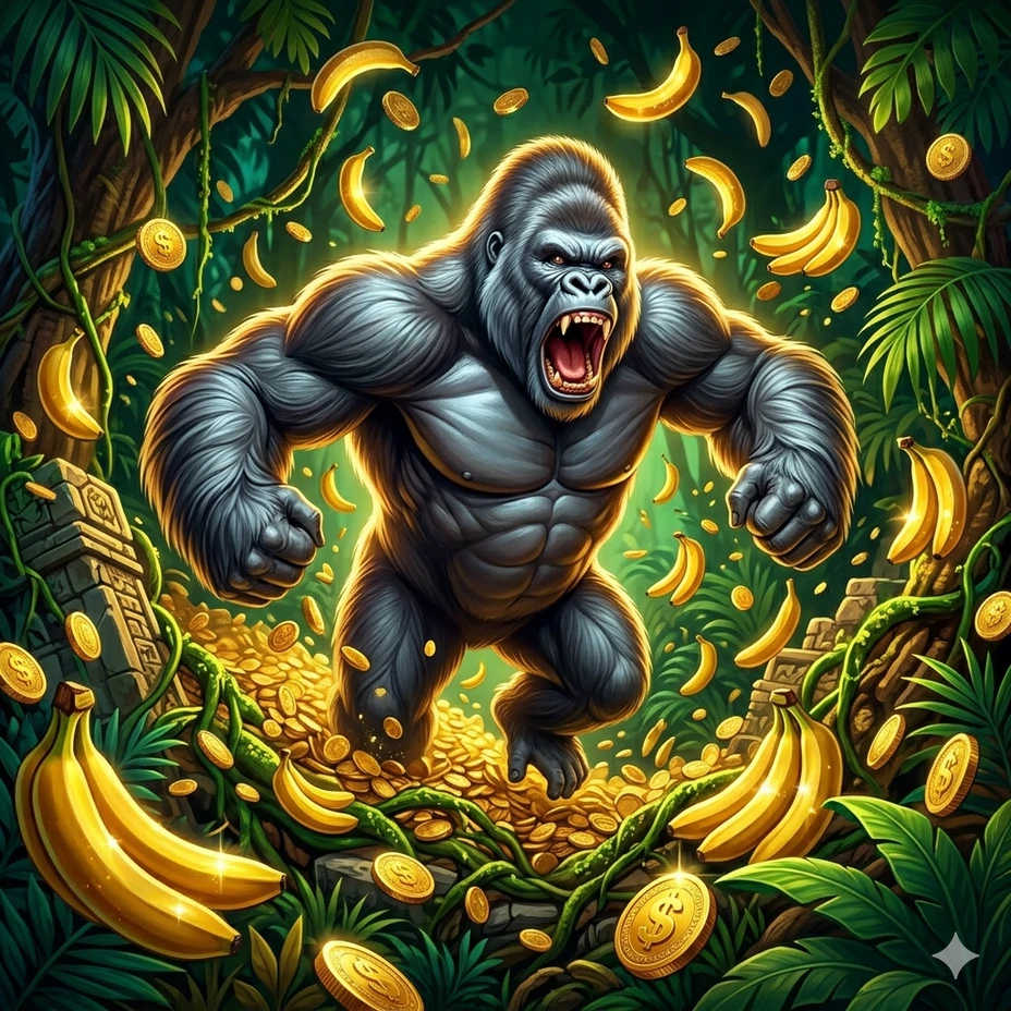 Gorilla Mayhem slot på Holyluck Casino